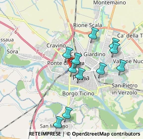 Mappa Viale Trieste, 27100 Pavia PV, Italia (1.71636)