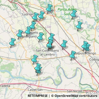 Mappa Via delle Querce, 26812 Borghetto Lodigiano LO, Italia (8.7)