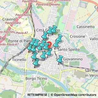 Mappa , 27100 Pavia PV, Italia (0.6305)