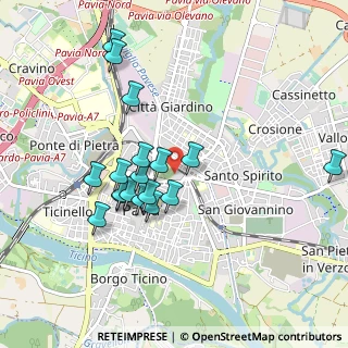 Mappa , 27100 Pavia PV, Italia (0.85889)