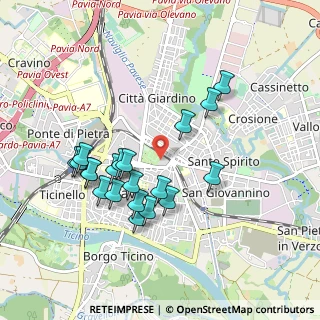 Mappa , 27100 Pavia PV, Italia (0.8885)