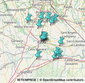 Mappa , 27100 Pavia PV, Italia (10.29188)