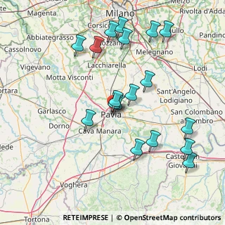 Mappa , 27100 Pavia PV, Italia (16.23333)