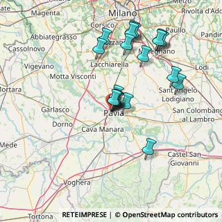 Mappa Via Case Basse di S. Vittore, 27100 Pavia PV, Italia (13.4955)