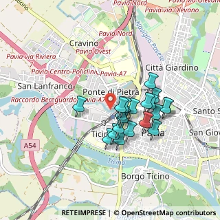 Mappa Via Case Basse di S. Vittore, 27100 Pavia PV, Italia (0.69)