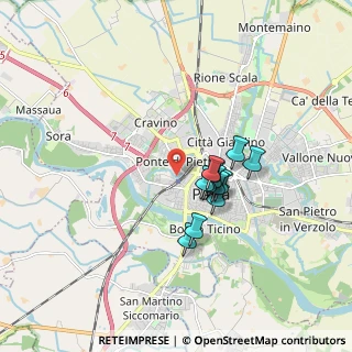 Mappa Via Case Basse di S. Vittore, 27100 Pavia PV, Italia (1.2425)
