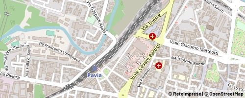 Mappa Pavia