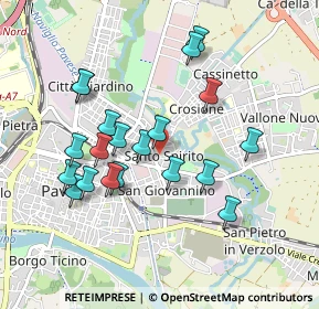 Mappa Via Mario Pettenghi, 27100 Pavia PV, Italia (0.886)