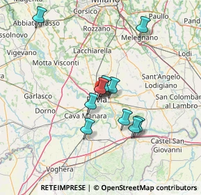 Mappa Via Mario Pettenghi, 27100 Pavia PV, Italia (11.05455)