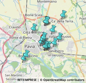 Mappa Via Mario Pettenghi, 27100 Pavia PV, Italia (1.20412)