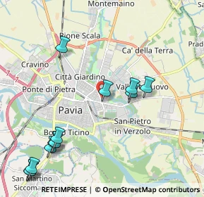 Mappa Via Mario Pettenghi, 27100 Pavia PV, Italia (2.5225)