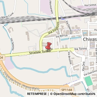 Mappa Stradale Torino, 21, 10034 Chivasso, Torino (Piemonte)