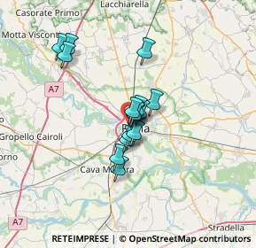 Mappa Via Francesco Lomonaco, 27100 Pavia PV, Italia (4.59467)