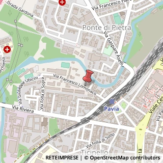 Mappa Via Francesco Lomonaco, 43, 27100 Pavia PV, Italia, 27100 Pavia, Pavia (Lombardia)