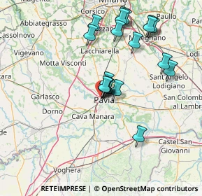 Mappa Via Francesco Lomonaco, 27100 Pavia PV, Italia (13.5745)