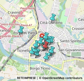 Mappa Viale Giacomo Matteotti, 27100 Pavia PV, Italia (0.638)