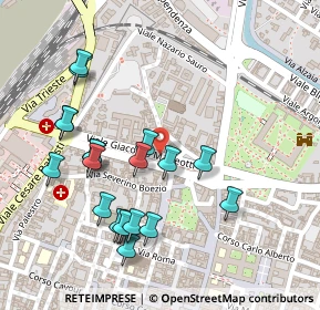 Mappa Viale Giacomo Matteotti, 27100 Pavia PV, Italia (0.2545)