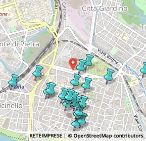 Mappa Viale Giacomo Matteotti, 27100 Pavia PV, Italia (0.5375)