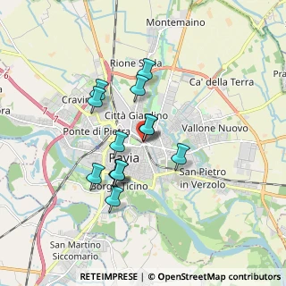 Mappa Via Gilardelli, 27100 Pavia PV, Italia (1.40231)