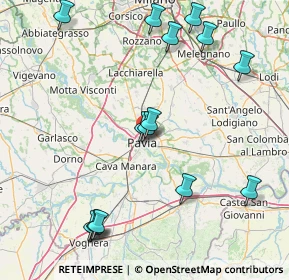 Mappa SP Vigentina, 27100 Pavia PV, Italia (19.084)