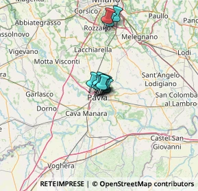 Mappa Via Angelo Gilardelli, 27100 Pavia PV, Italia (5.9675)