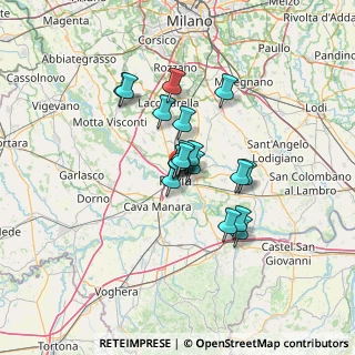 Mappa Via Gilardelli, 27100 Pavia PV, Italia (9.24722)