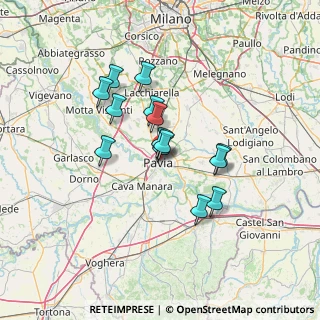 Mappa SP Vigentina, 27100 Pavia PV, Italia (10.665)