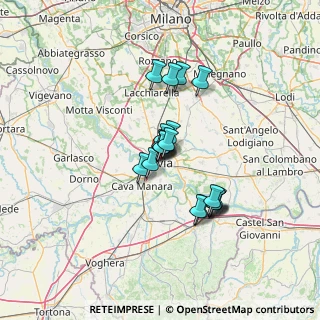 Mappa SP Vigentina, 27100 Pavia PV, Italia (9.6155)