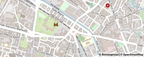 Mappa Pavia