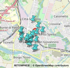 Mappa Via Angelo Gilardelli, 27100 Pavia PV, Italia (0.6565)