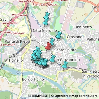 Mappa Via Gilardelli, 27100 Pavia PV, Italia (0.7915)