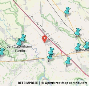 Mappa Via A.De Gasperi, 26814 Livraga LO, Italia (6.215)
