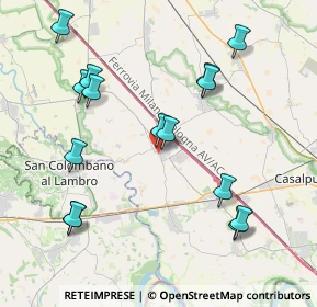 Mappa Via A.De Gasperi, 26814 Livraga LO, Italia (4.374)