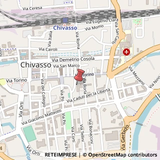Mappa Via Asilo, 9, 10034 Chivasso, Torino (Piemonte)