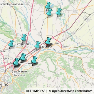 Mappa Ang, 10034 Chivasso TO, Italia (9.628)