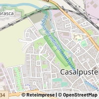 Mapa Casalpusterlengo