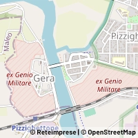 지도 Pizzighettone