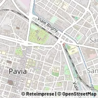 Kaart Pavia