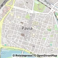 Kaart Pavia