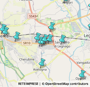 Mappa Via Enrico Mattei, 37045 Legnago VR, Italia (2.37438)