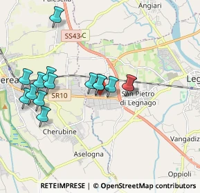 Mappa Via Enrico Mattei, 37045 Legnago VR, Italia (1.80533)