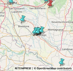 Mappa Via Enrico Mattei, 37045 Legnago VR, Italia (14.77417)