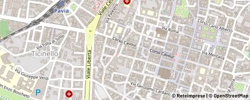 Mappa Pavia