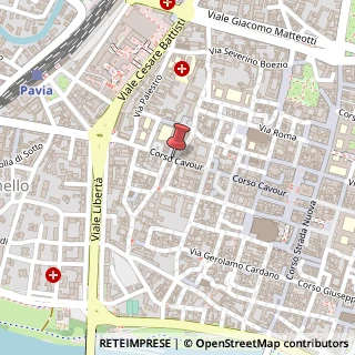 Mappa Corso Camillo Benso Cavour, 32, 27100 Pavia, Pavia (Lombardia)