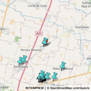 Mappa Via Ostiano, 26043 Persico Dosimo CR, Italia (3.0755)
