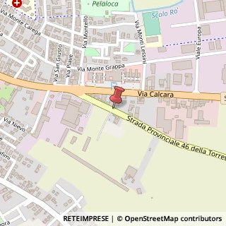 Mappa Via Crosaron d. Calcara,  6, 37053 Cerea, Verona (Veneto)