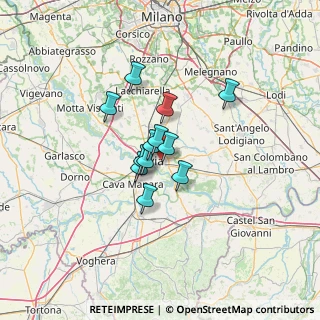 Mappa Via Vallone, 27100 Pavia PV, Italia (8.29667)