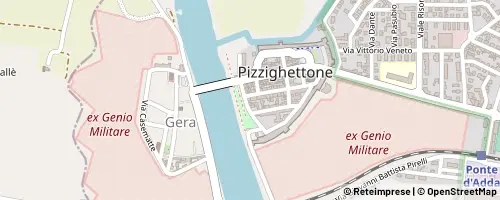 Mappa Pizzighettone