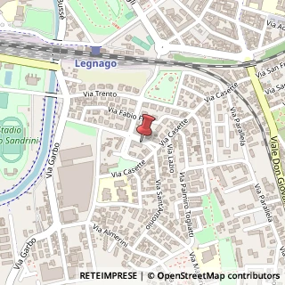 Mappa Via Luciano Manara, 24/A, 37045 Legnago, Verona (Veneto)