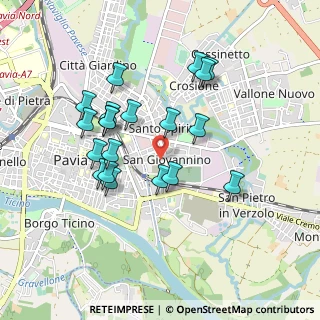 Mappa Via Carcano, 27100 Pavia PV, Italia (0.8475)